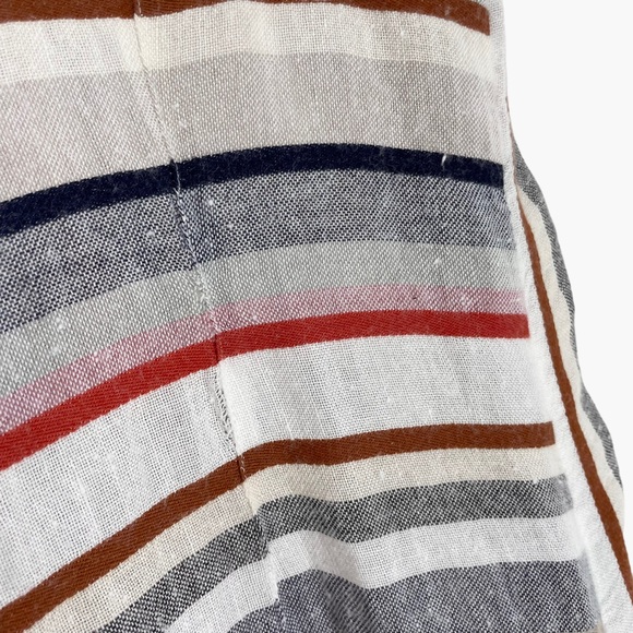 Free People Wrap It Up Striped Wrap Dress - Picture 7 of 10